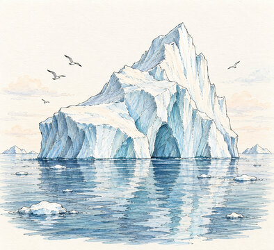 Iceberg Open Ocean