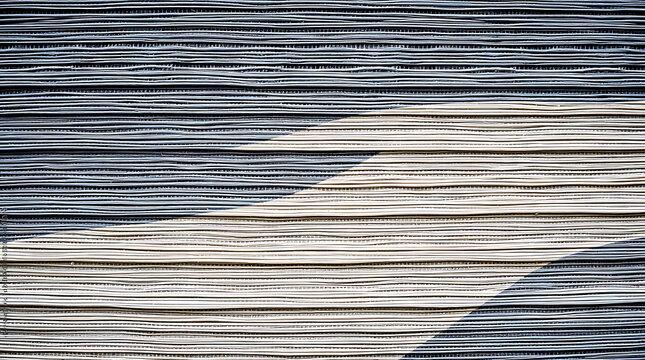 Textured surface with diagonal light and shadow creating abstract pattern background