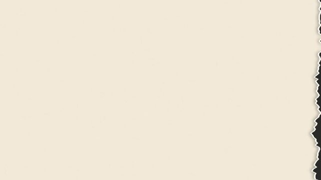 Torn paper edge revealing dark background with textured brown paper