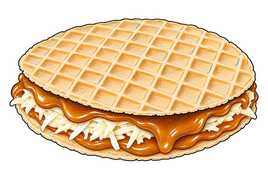 Colombian Oblea Wafer Sandwich With Caramel