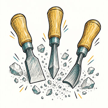 Stone Carving Chisel Set