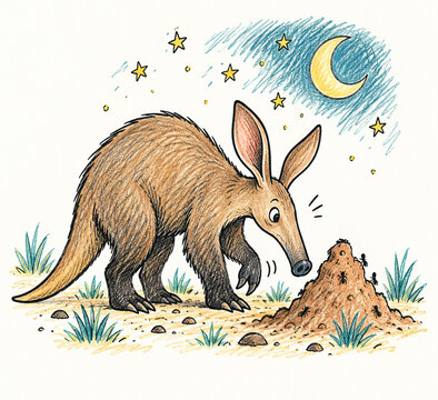 Aardvark Termite Mound