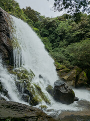 Gran rio con cascadas en montañas de Panama © crist.cort