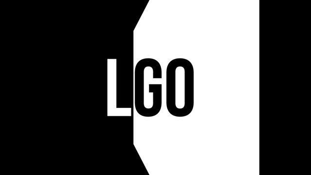 Logo Shape Square Left &ndash; Dynamic Geometric Logo Animation, Cycling Shapes and Seamless Brand Reveal Loop for Promos, Openers and Creative Motion Graphics