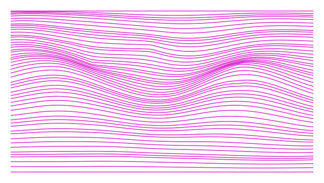 Lignes harmonieuses rythm&eacute;es