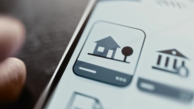 Home property selection activates beside financial institution