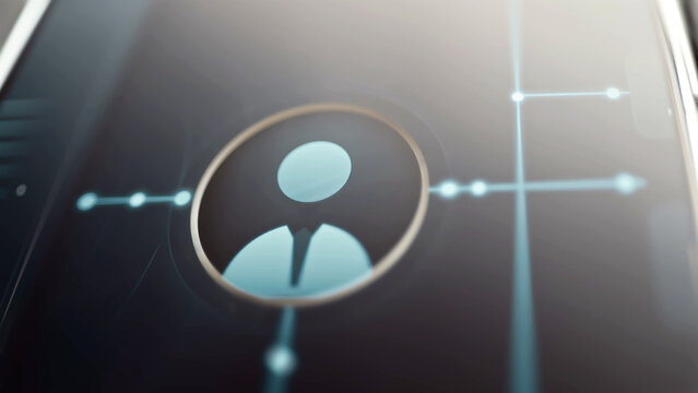 Suited trustee profile inside circular network node