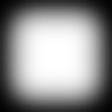 White radial center glow with dark vignette edges for minimalist digital branding