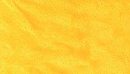 Yellow plush fabric texture vector illustration background. Soft fuzzy fleece backdrop is perfect for banners, posters, and wallpaper. bright golden fluffy faux fur texture for modern textile designs. © Bediha Duru Öksüz