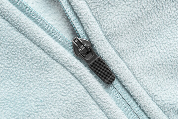 Clothes zipper closeup © Tarzhanova