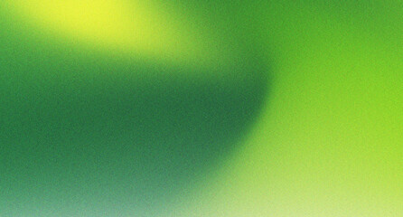 Nature inspired green and yellow grainy gradient background with organic textures suits eco friendly branding and sustainable environment themed designs. © Sajeda