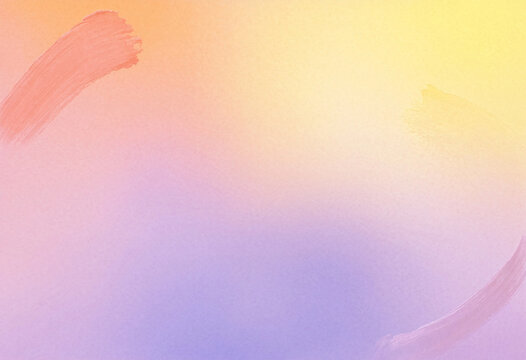 Soft pink and purple abstract background with gentle watercolor brush strokes.