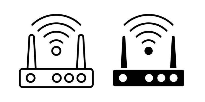 Wifi modem icon