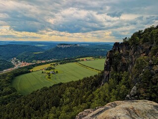 Sächsische Schweiz Wandern Lilienstein © ella-captures