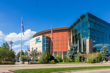 Obraz premium Ball Arena home of the Avalanche in Denver Colorado USA