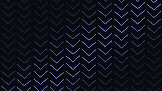 Neon Arrows Lines Motion Graphics Loop Cyberpunk Chevron Corridor