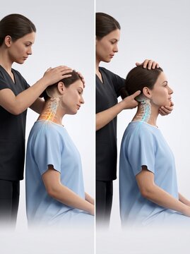 Neurological neck exam comparison