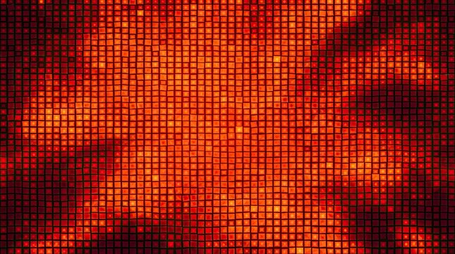 Abstract geometric background with a warm red and orange color scheme