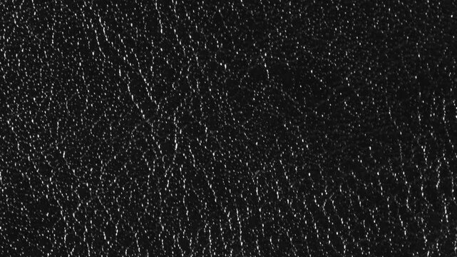 Abstract black leather texture video loop background in 4k ultra hd resolution