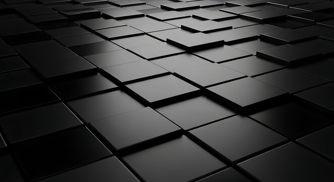 3d geometric floor tiles pattern in gray tones