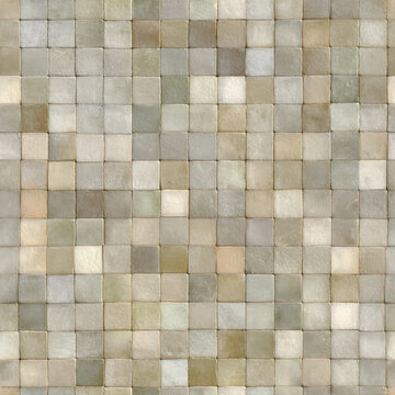 Zellige Tile Matte Seamless Texture