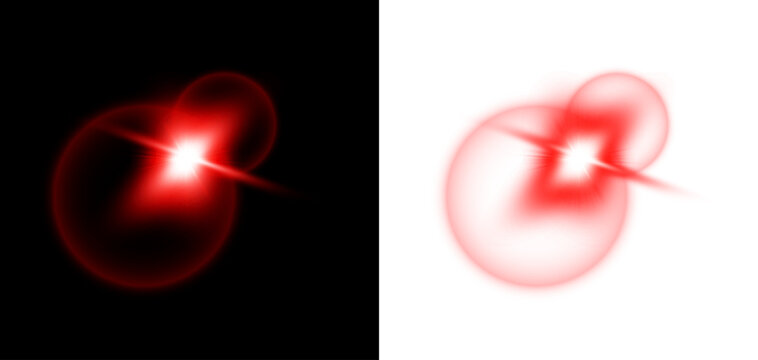 Exploring the intense light emission from a distant quasar with enhanced imaging techniques
