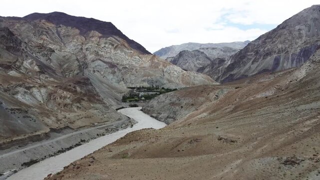 zanskar river in ladakh