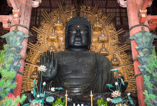 奈良の大仏 東大寺大仏殿 大仏尊像 （奈良県奈良市）