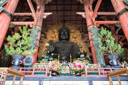 奈良の大仏 東大寺大仏殿 大仏尊像 （奈良県奈良市）