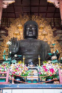 奈良の大仏 東大寺大仏殿 大仏尊像 （奈良県奈良市）