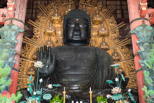 奈良の大仏 東大寺大仏殿 大仏尊像 （奈良県奈良市）