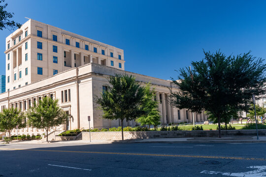 The Federal Courthouse building in Charlotte, NC