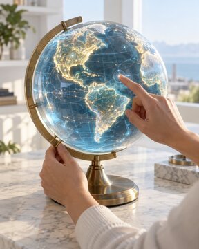 Interactive Digital Globe