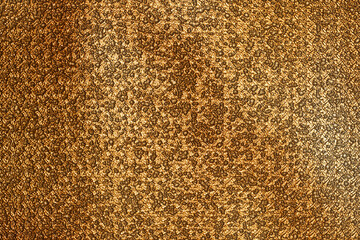 Gold metal texture featuring hammered copper surface for luxury interior design and artistic © Nikolozgraphic