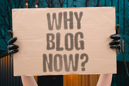 "Why blog now?" Publishing online feels outdated. RELEVANCE. BLOGGING. DOUBT. TIMING.