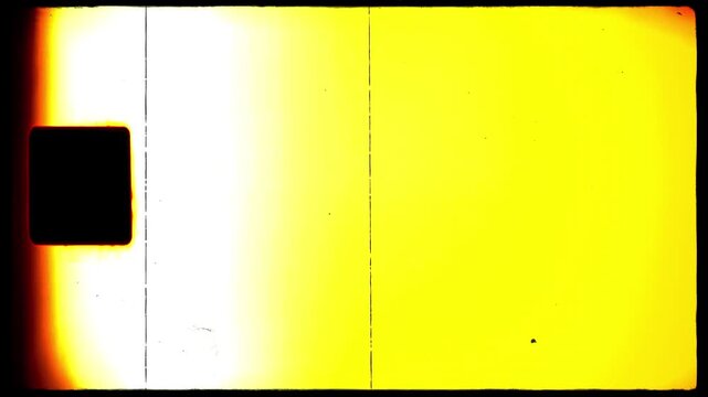 Super Retro Running Film Frame 8mm Loop