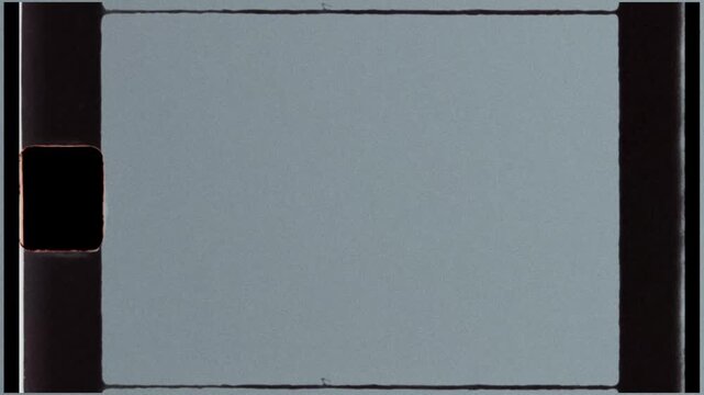 Super 8mm Film Strip Frame Running