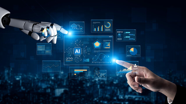 AI brain processes big data with generative AI, LLMs, and machine learning to support business decisions, prompt engineering, and future agentic artificial intelligence systems. spline