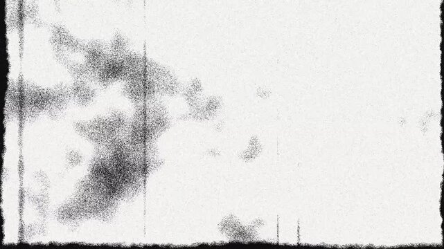 Gritty photocopy texture overlay on white 4K seamless loop