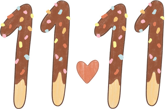 Pepero Day "11.11" Sticks