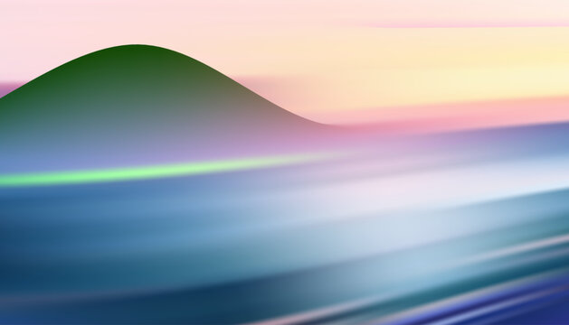Dreamy Abstract Pastel Landscape Background