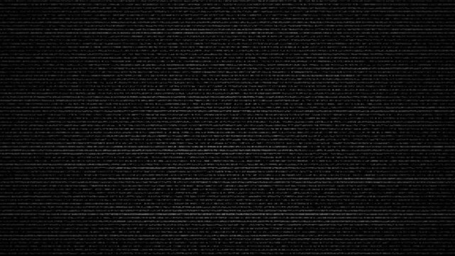 CRT Scan lines horizontal seamless loop animation with vignette effect on black background. Crt scan lines vhs noise seamless loop animation. animated noise overlay for CRT effects, old film texture. 