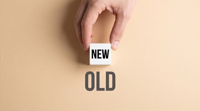 Transition from old methods to new approaches drives innovation.
