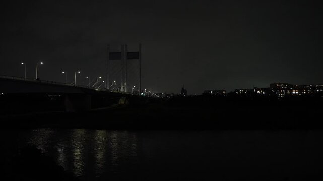 是政橋からのぞむ東京競馬場花火2026

