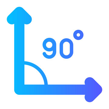 degree gradient icon