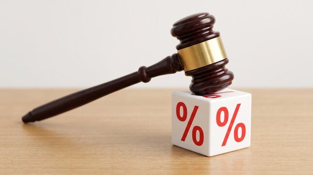 Gavel on percentage block concept
