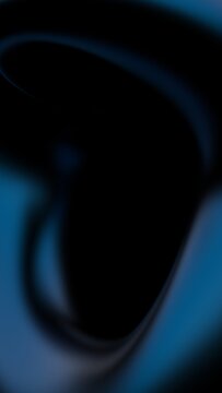 Dark Blue Intertwined 3D Abstract 