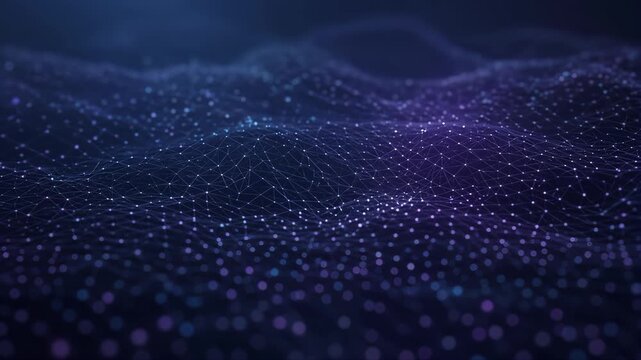 Abstract Blue Background with digital texture