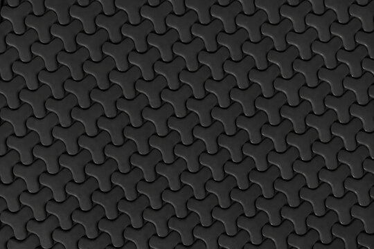 black rubber, rubber mat, mat texture, black texture, rubber surface, interlocking pattern, geometric mat, floor mat, textured flooring, anti slip, non slip, raised pattern, durable material, flexible