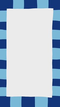 blue background with frame